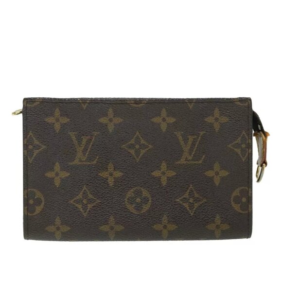 LOUIS VUITTON Monogram Bucket PM Accessory Pouch LV Auth - Picture 1 of 16